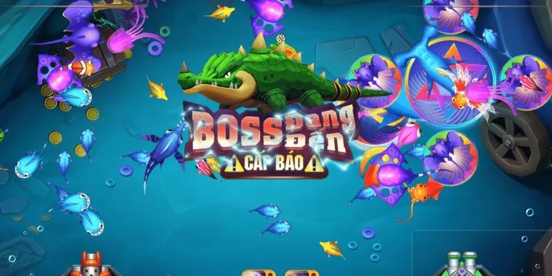 Bắn Cá Trung Quốc APK Jun88 – Mod VIP, Khóa Boss, Nổ 5 Phút Tính năng khóa boss tự động Bắn cá Trung Quốc APK