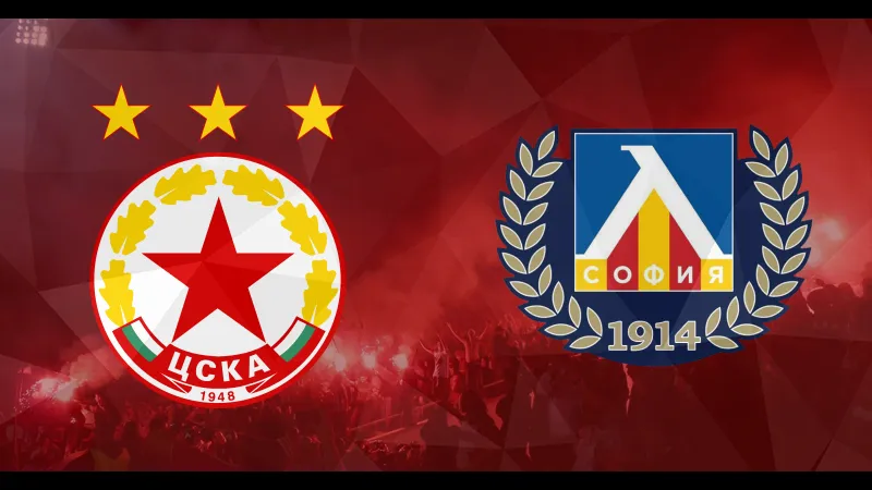 Cầu thủ của CSKA Sofia và Levski Sofia đối mặt trực diện trên sân cỏ